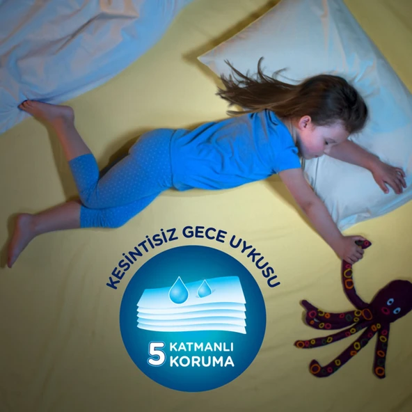 Drynites Emici Gece Külodu/Külot Bez Kız 8-13 Yaş 30-48KG Large 18 Adet 2PK*9 Alt Islatmalara Karşı - 4