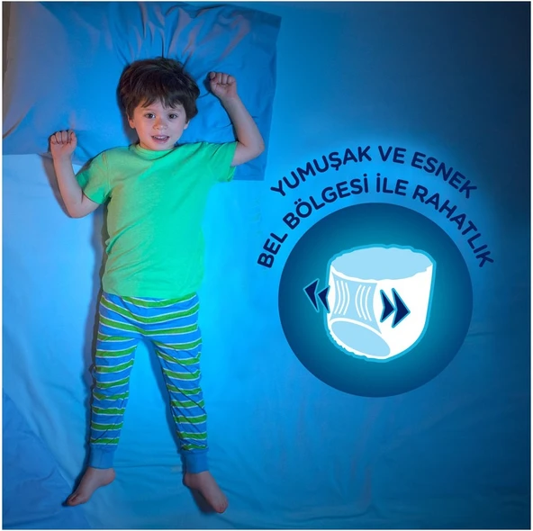 Drynites Emici Gece Külodu/Külot Bez Erkek 8-13 Yaş 30-48KG Large 18 Adet 2PK*9 AltIslatmalara Karşı - 5