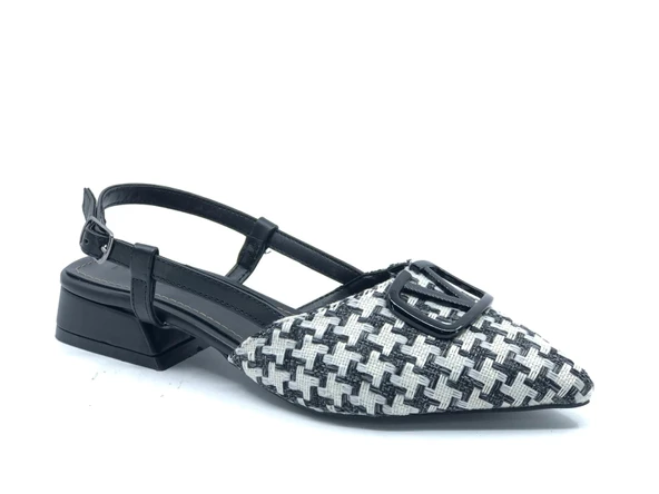 Feles 01-902 V Toka Kadın Babet Ayakkabı - Resim 7