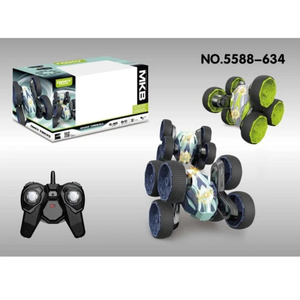 MKB-5588-634 Kumandalı Işıklı Şarjlı Sarı Renk Akrobat Fancy -Vardem - 3