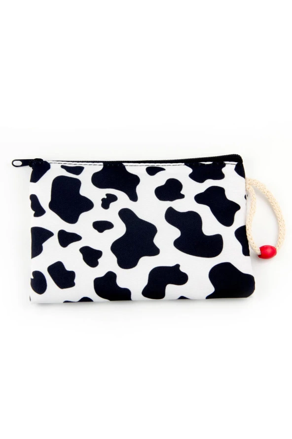 Dana Desenli Dalmaçyalı Kalemlik Fermuarlı Makyaj Çantası Orta Boy 12cm X 20cm - 2