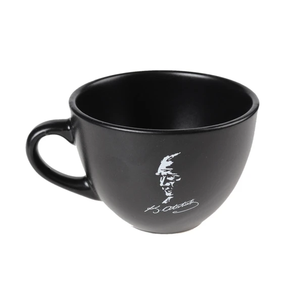 SİYAH KEMAL ATATÜRK PORTRE FİNCAN - 2