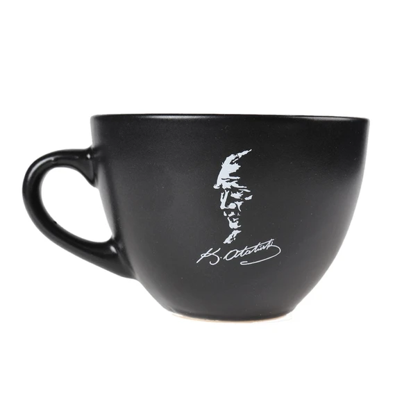 SİYAH KEMAL ATATÜRK PORTRE FİNCAN