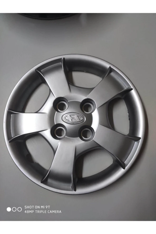 Hyundai Accent Milenyum Kasa 13 Inc Kırılmaz 4 Adet Jant Kapağı Arma Ve Kelepçe Hediyeli 3307 - 1