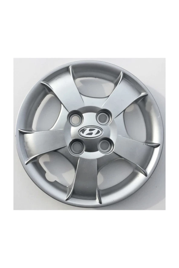 Hyundai Accent Milenyum 13'' Inç Jant Kapağı 4 Adet Kırılmaz Esnek - Amblem Hediyeli 3307