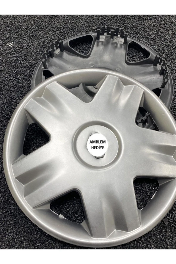 Renault Clio 13" Inç Jant Kapağı 4 Adet Kırılmaz Esnek 3700