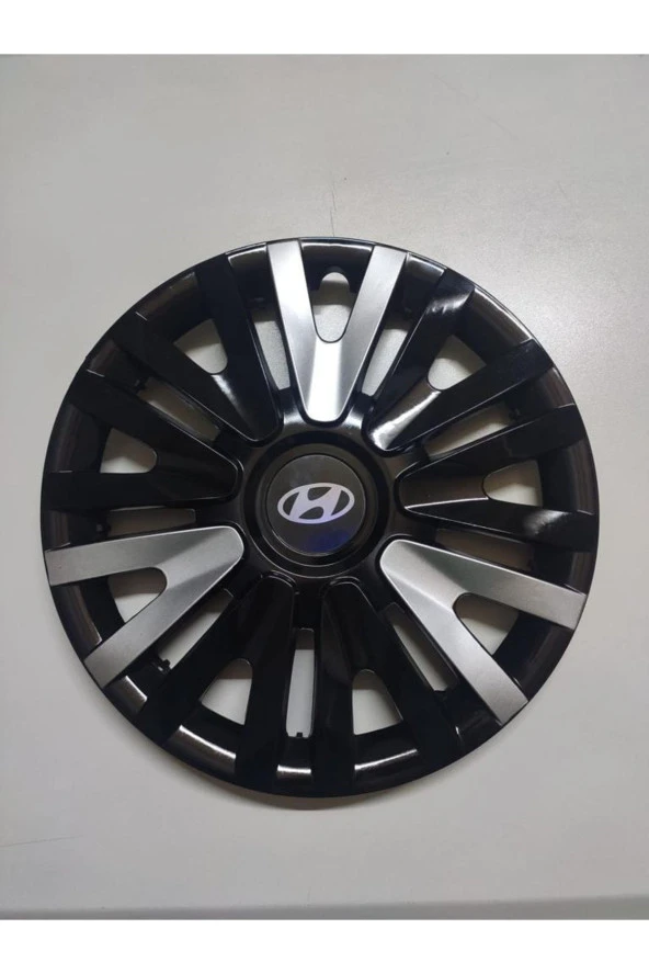 13 Inç Hyundai Jant Kapağı Gri Renkli 4 Adet Amblem 3911G3hyundai - 1