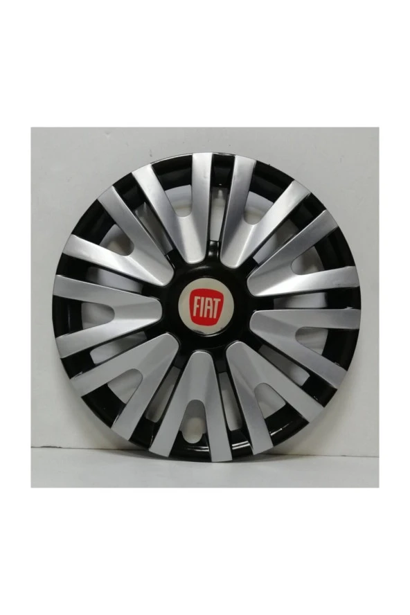 Fiat 13 Inç Jant Kapağı Takımı Çelik Görünümlü Kırılmaz 4 Adet. 3911G9fiat - 1