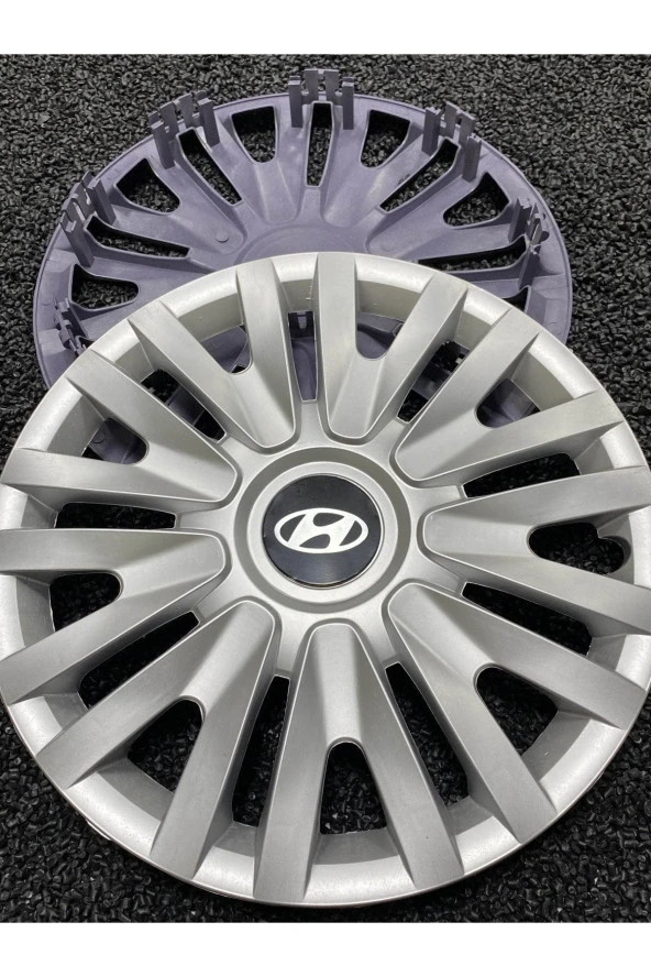 Hyundai Kona Uyumlu   13" Inç Kırılmaz Jant Kapağı 4 Adet 3911hyundai