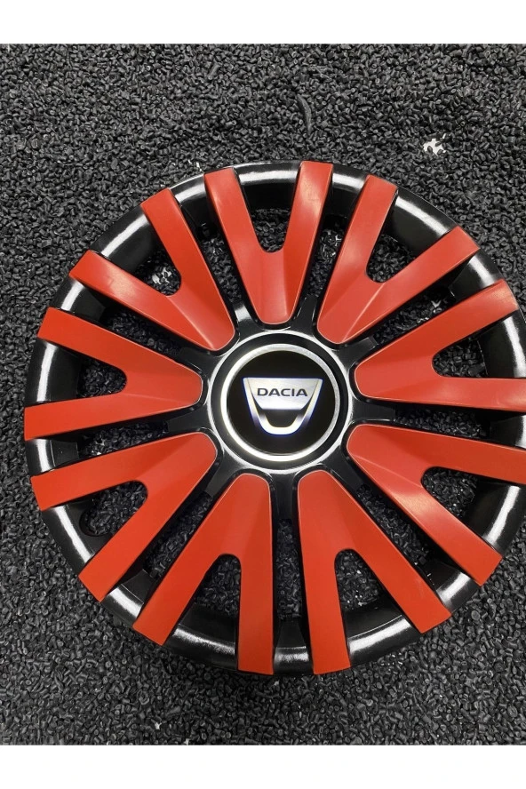 Dacia 13 Inc Kırmızı Renkli Jant Kapağı Kırılmaz 3911k9dacia ürün görseli