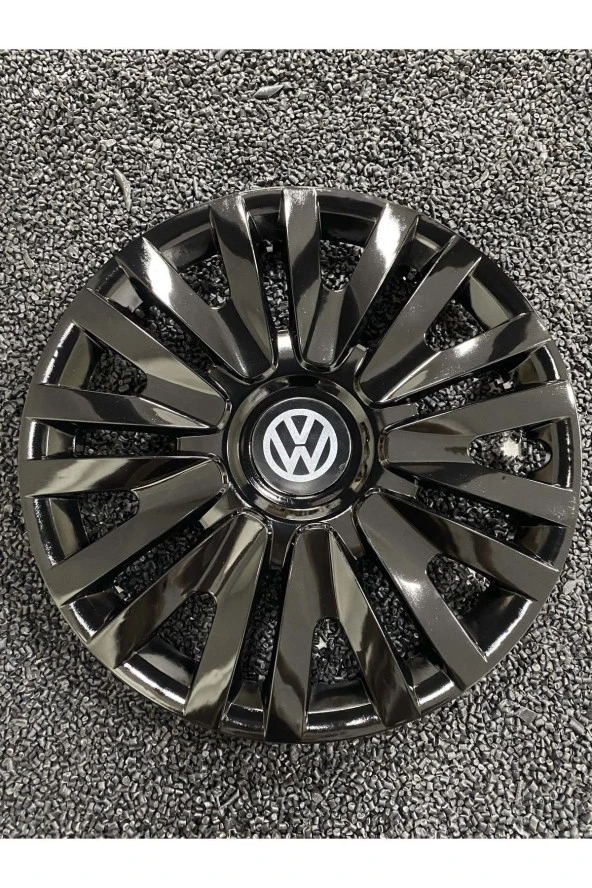 Volkswagen 13 İnç Jant Kapağı 13 inç Kırılmaz Siyah 4 adet 3911syhww