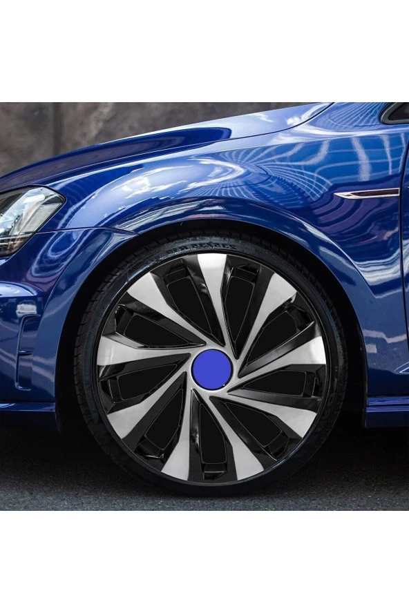 FORD UYUMLU 14 INC JANT KAPAĞI RENKLİ KIRILMAZ 4810Çiftford