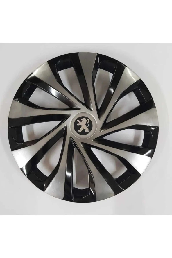 Peugeot 14 Inç JANT KAPAĞI ÇİFT RENKLİ KIRILMAZ 4 ADET 4810Çiftpeugeot