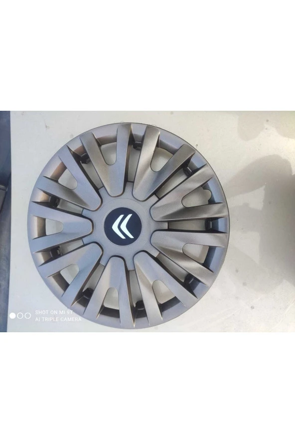 Citroen C1 14 Inc Füme Rengi Kırılmaz Jant Kapağı 4 Adet 4911fümecitroen ürün görseli