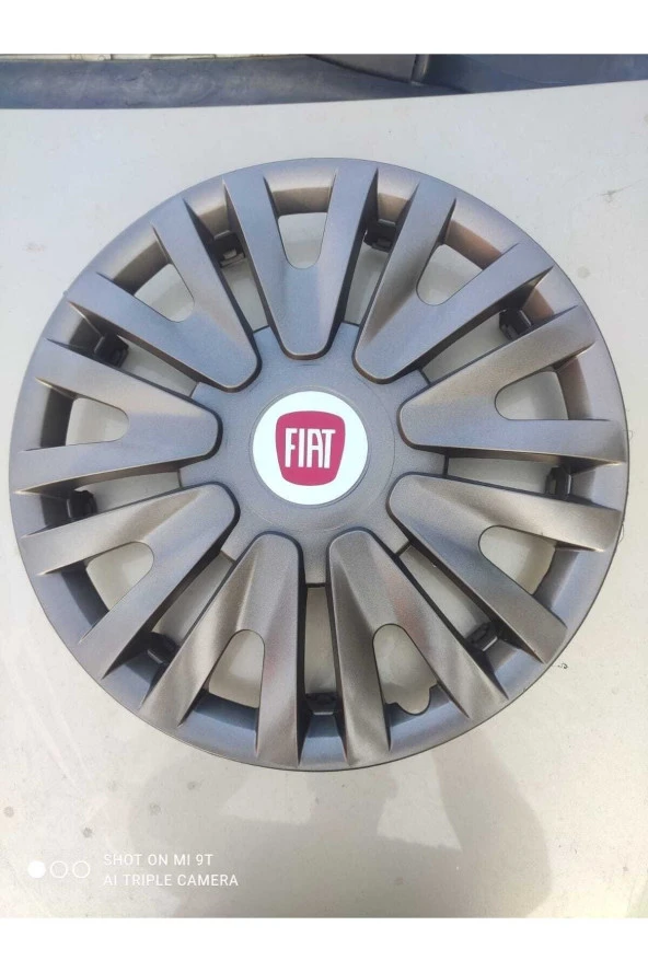Fiat Marea 14 Inc Füme Kırılmaz 4 Adet Jant Kapağı Arma Ve Kelepçe Hediyeli 4911fümefiat ürün görseli 1