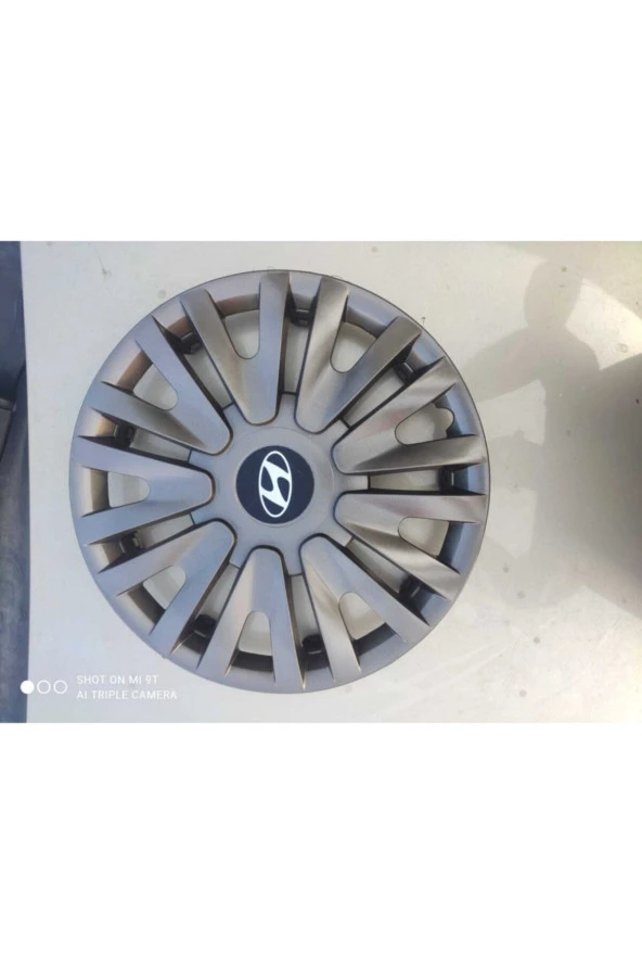 Hyundai Getz 14 Inc Füme Rengi Kırılmaz 4 Adet Jant Kapağı Arma Ve Kelepçe Hediyeli 4911fümehyundai