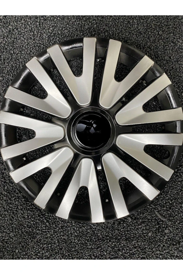 14 İNÇ RENAULT JANT KAPAĞI GRİ RENKLİ + 4 ADET amblem 4911G9renault