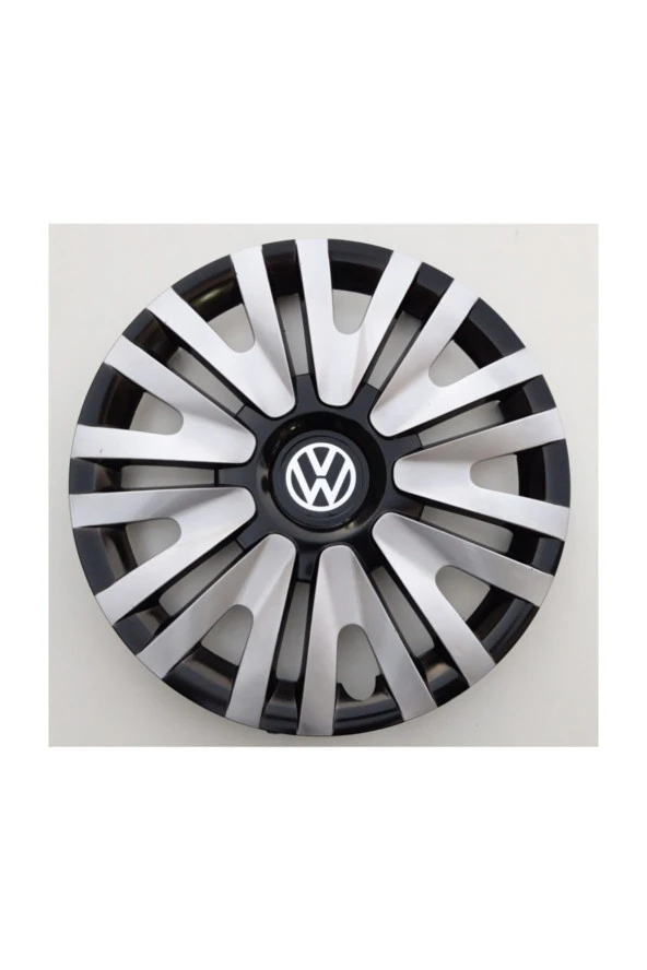 14'' Inç Volkswagen Jant Kapağı 4 Adet Çelik Jant Görünümlü Renkli - Kırılmaz Esnek 4911G9ww ürün görseli