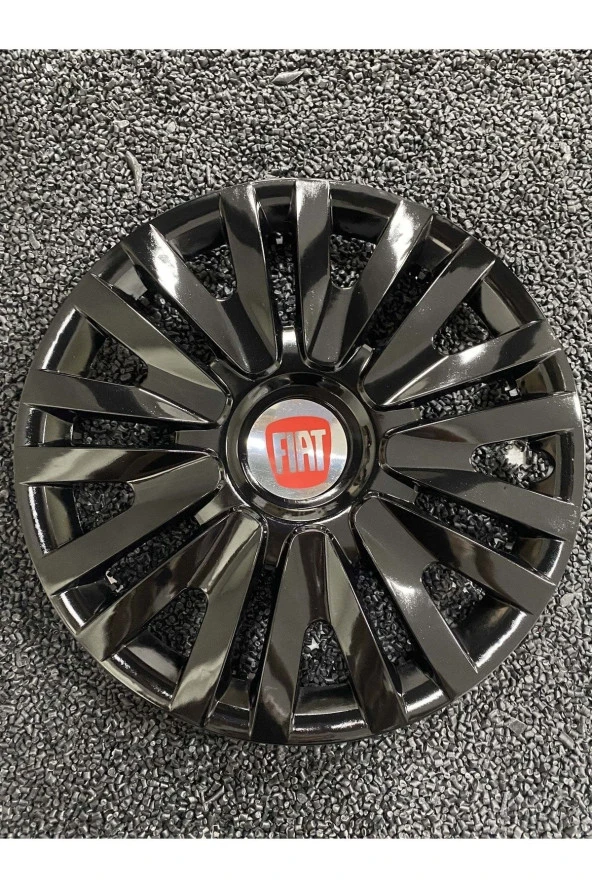 Fiat 14 Inc Jant Kapağı Siyah Kırılmaz 4911syhfiat