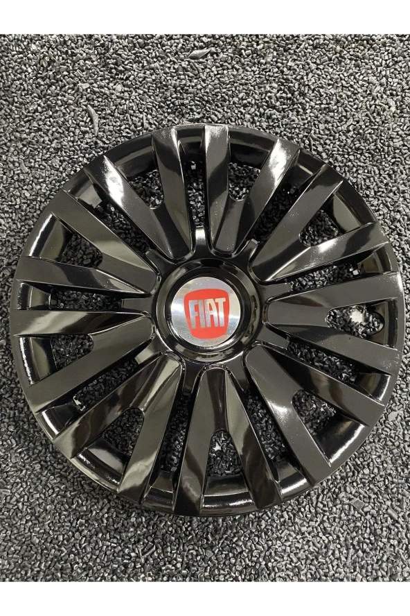 Fiat Palio Weekend 14" Kırılmaz Jant Kapağı Siyah 4911syhfiat