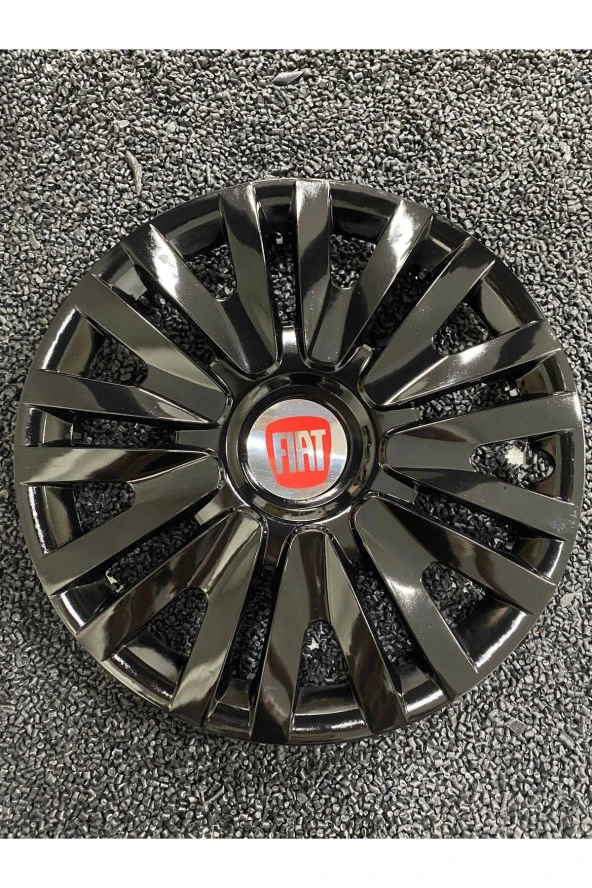 Fiat Albea 14" Kırılmaz Jant Kapağı Siyah 4911syhfiat - 2