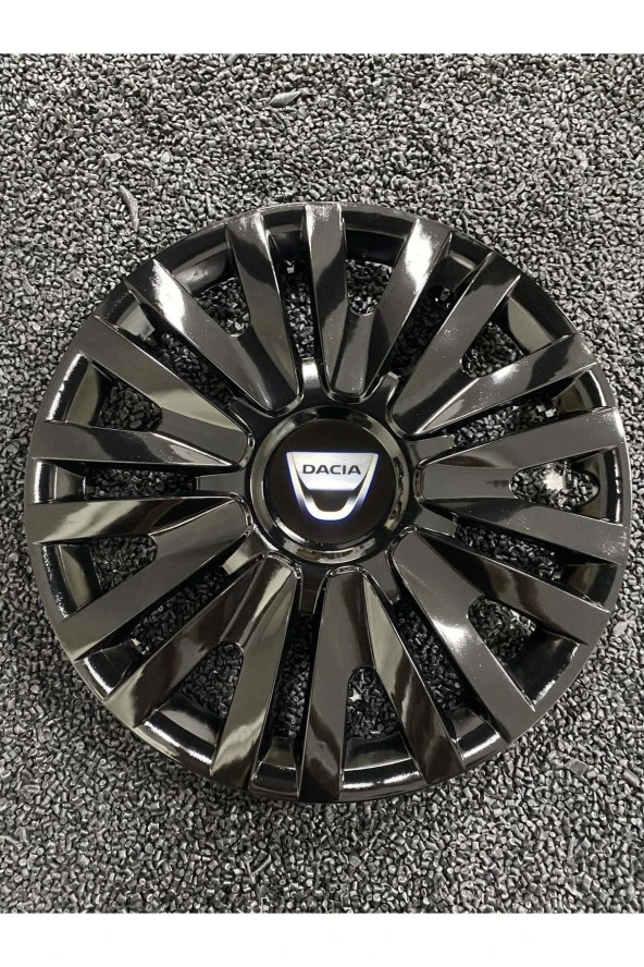 Dacia 14 Inc Jant Kapağı Siyah Kırılmaz 4911syhdacia