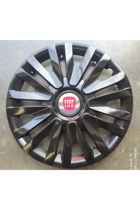 Fiat Albea Parlak Siyah 14 Inc Kırılmaz Jant Kapağı 4 Adet 4911syhfiat - 1