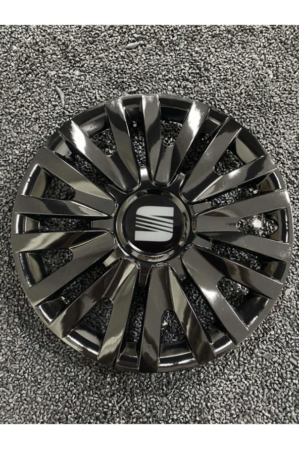 Seat 14" Inç Inç Kırılmaz Jant Kapağı 4 Adet Siyah 4911syhseat