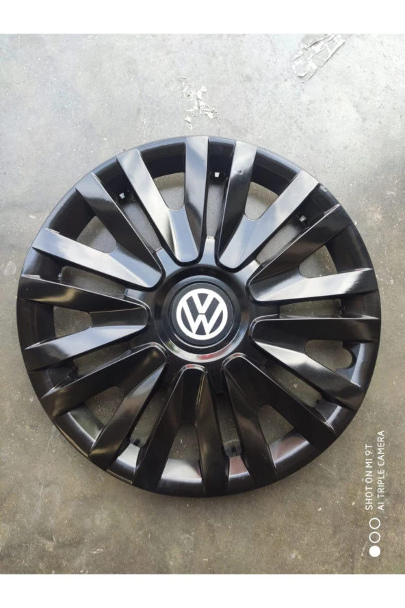 Volkswagen Caddy Polo Golf 14 Inç Siyah Kırılmaz Jant Kapağı 4 Adet 4911syhww ürün görseli