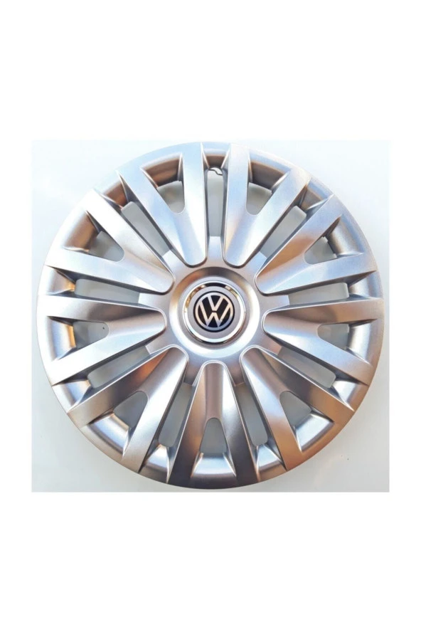 Volkswagen Polo - Golf - Bora 14'' Inç Jant Kapağı 4 Adet Kırılmaz Esnek - Amblem Hediyeli 4911ww