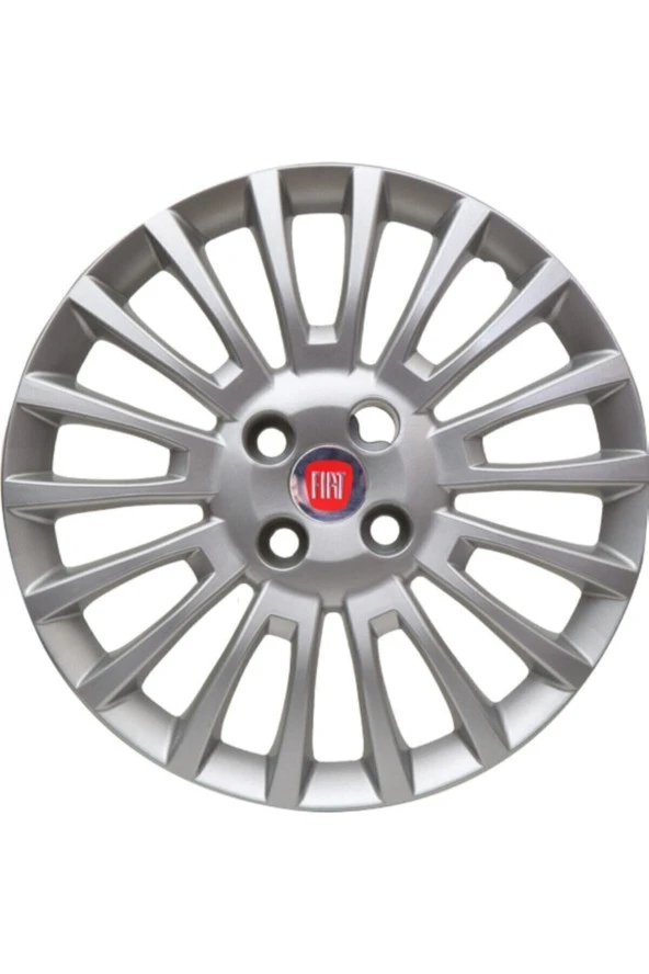 Fiat Linea 15'' Inç Jant Kapağı 4 Adet Kırılmaz Esnek 5110