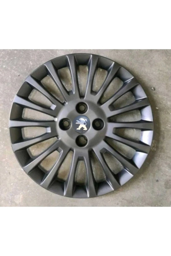 Peugeot Partner Jant Kapağı 15 Inc Füme 4 Adet Gönderilir 5110fümepeugeot ürün görseli 1