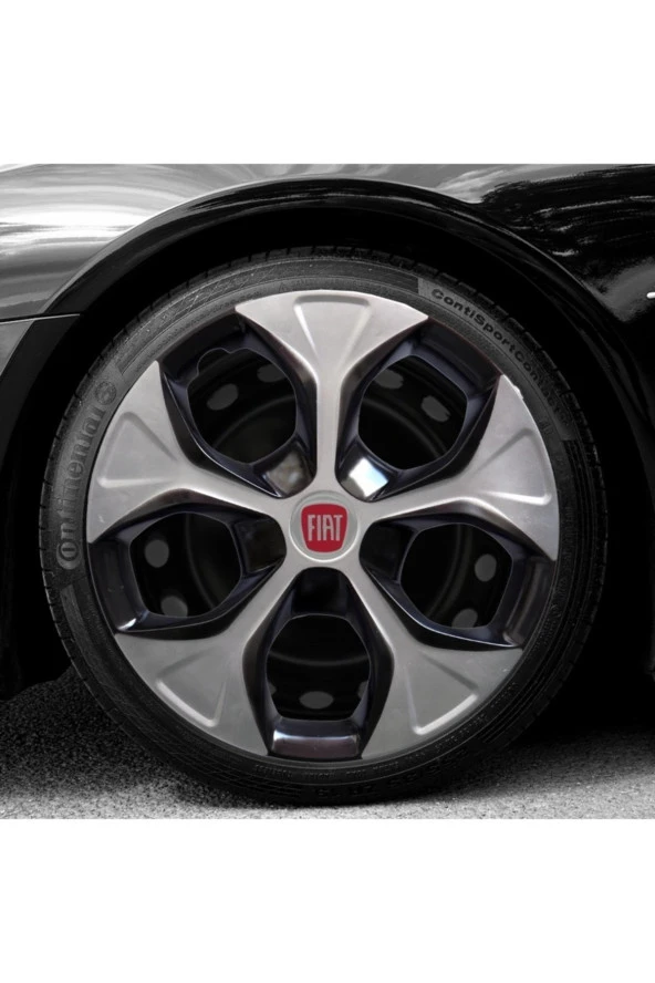 Kırılmaz Fiat Linea 15'' Inç Jant Kapağı 4 Adet 1 Takım 3008 Renkli 5310Çiftfiat