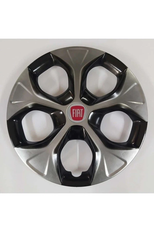 Fiat 15 Inc Kırmızı Jant Kapağı Kırılmaz 5310Çiftfiat