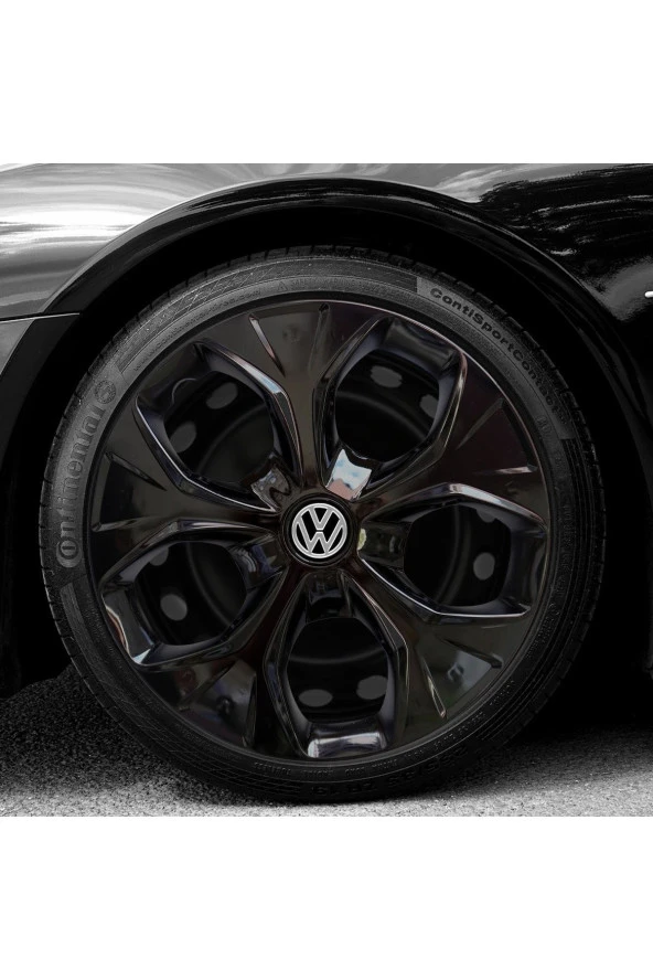 Kırılmaz Volkswagen Polo 15'' Inç Uyumlu Jant Kapağı 4 Adet 1 Takım 1009 5310syhww - 1