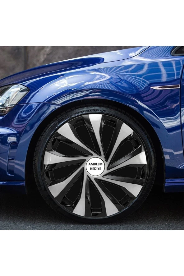 TOYOTA UYUMLU 15 INC JANT KAPAĞI RENKLİ KIRILMAZ 5810Çifttoyota