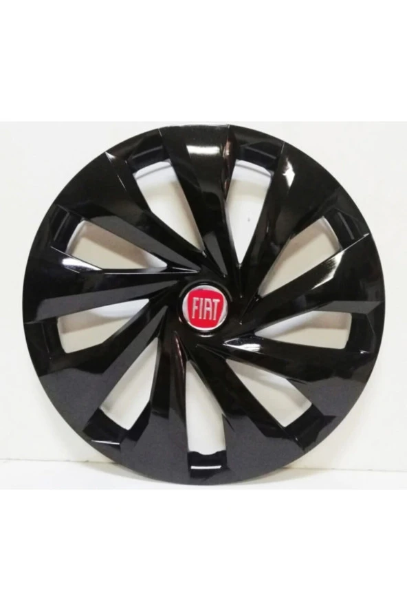 Fiat Punto 15 Inch Parlak Siyah Kırılmaz Esnek Jant Kapağı 5810syhfiat - 1