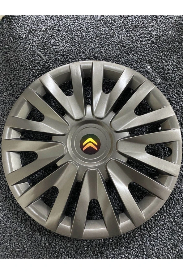 Citroen C6 15" Inç Kırılmaz Jant Kapağı Füme 4 Adet 5911fümecitroen - 1