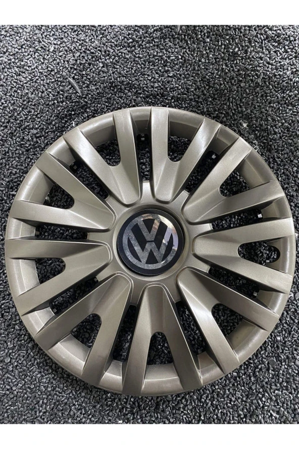 Volkswagen Beetle 15" Inç KIRILMAZ JANT KAPAĞI füme 4 adet 5911fümeww - 1