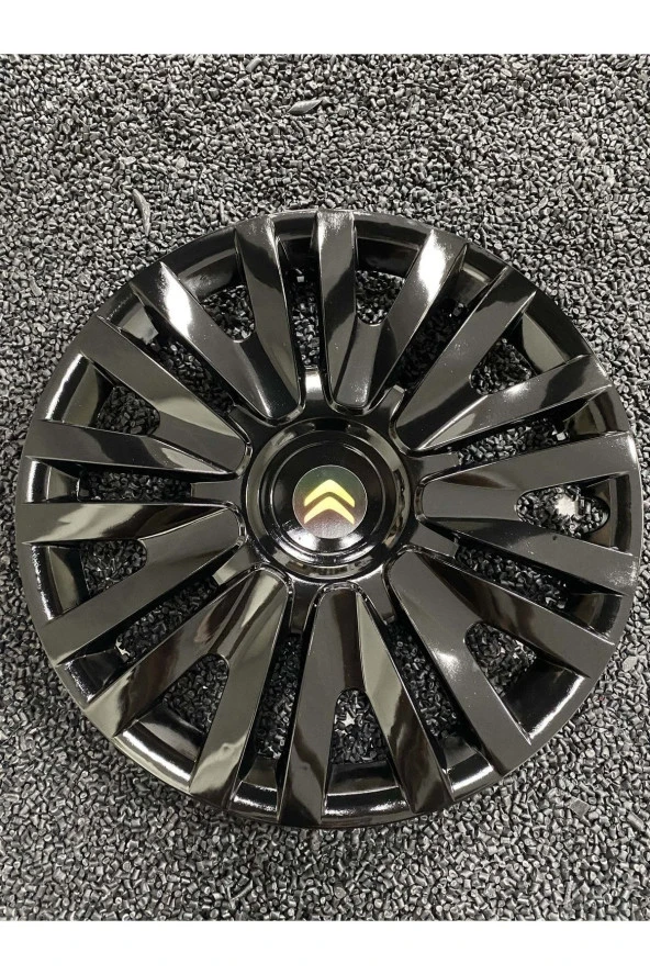 Citroen Berlingo 15" Inç Kırılmaz Jant Kapağı Siyah 4 Adet 5911syhcitroen
