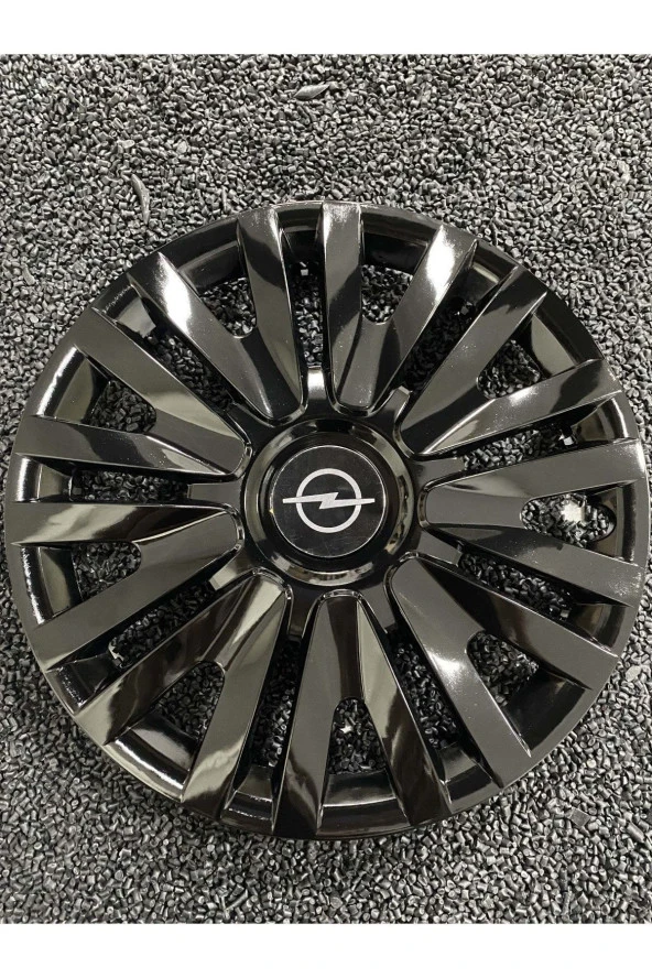 Opel Ascona 15" Inç Kırılmaz Jant Kapağı Siyah 4 Adet 5911syhopel