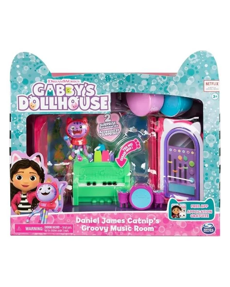 Gabbys Dollhouse Oyun Seti Müzik Odası 20145703