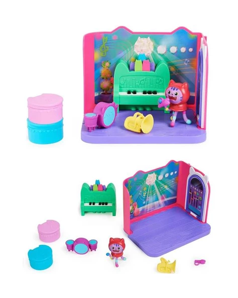 Gabbys Dollhouse Oyun Seti Müzik Odası 20145703 - 2