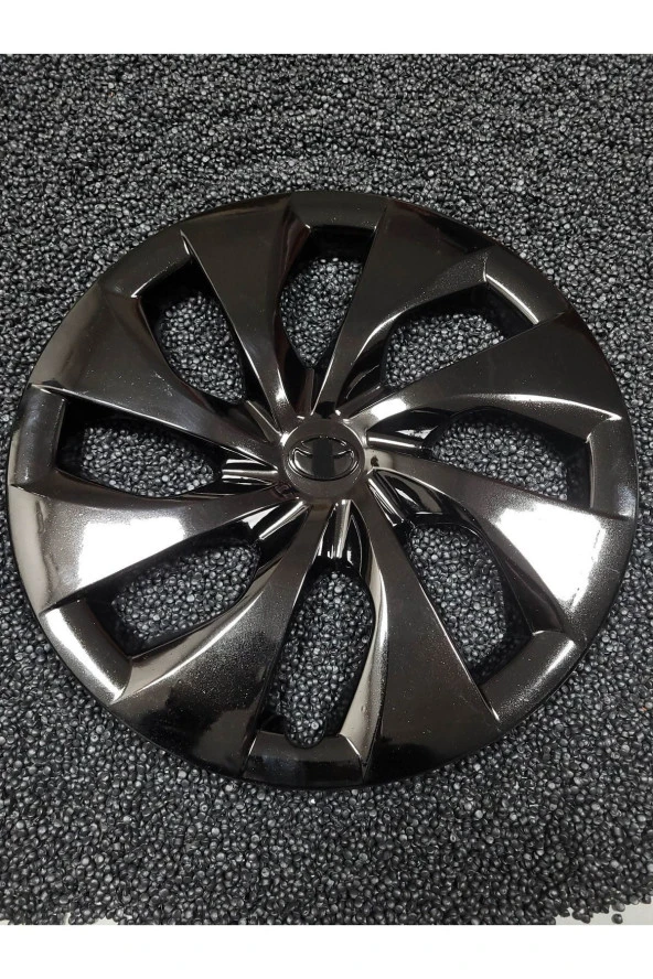 Toyota Corolla Jant Kapağı 16 Inç Siyah Renkli Kırılmaz Esnek 4 Adet 6826syh
