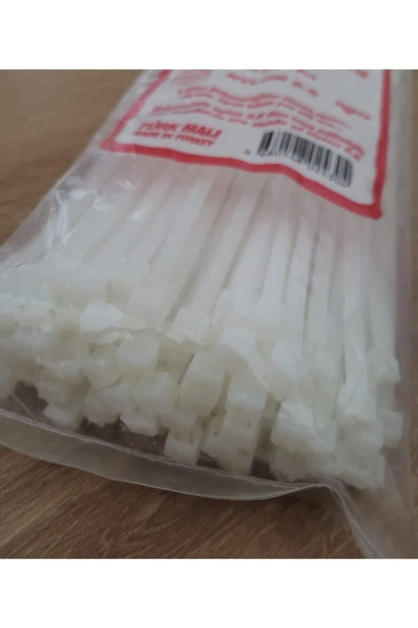 Plastik Beyaz Cırt Kelepçe 4,8x380 cırt100byz ürün görseli