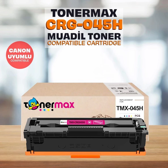 Canon İ-Sensys MF-635cx Muadil Toner Set Yüksek Kapasiteli / CRG-045H - Resim 4