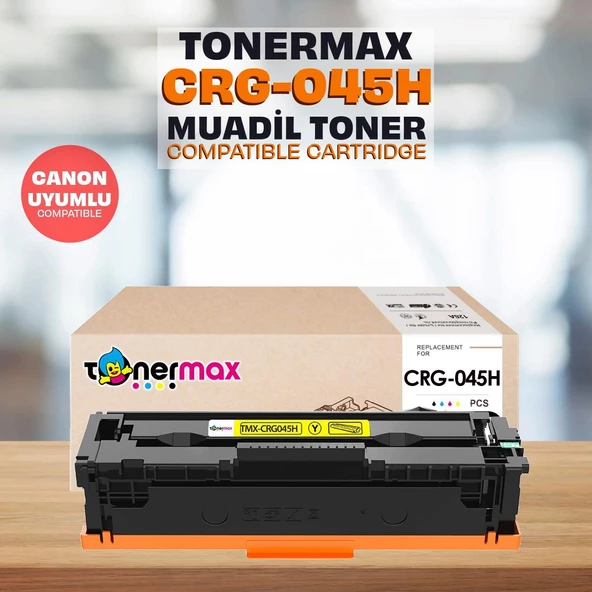 Canon İ-Sensys MF-635cx Muadil Toner Set Yüksek Kapasiteli / CRG-045H - Resim 5