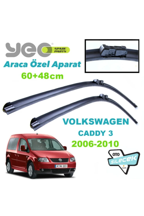 Vw Caddy 3 Silecek Takımı 2004 - 2006