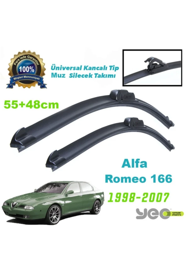 Alfa Romeo 166 Universal Muz Silecek Takımı