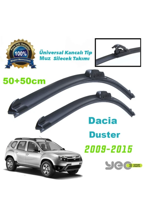 Dacia Duster Aeroflex Muz Silecek Takımı 2009-2015